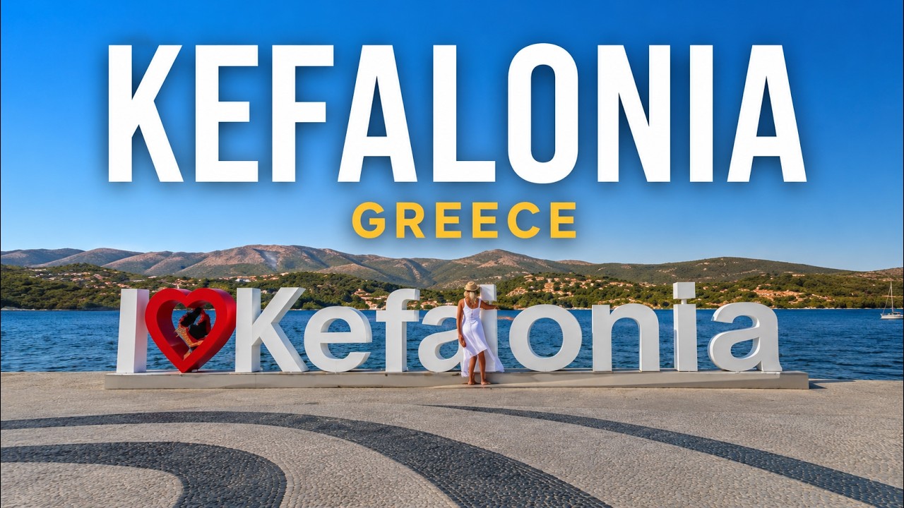 Kefalonia, Greece: Beaches, Hidden Gems & Island Adventures in less than 7 Minutes 🌊✨