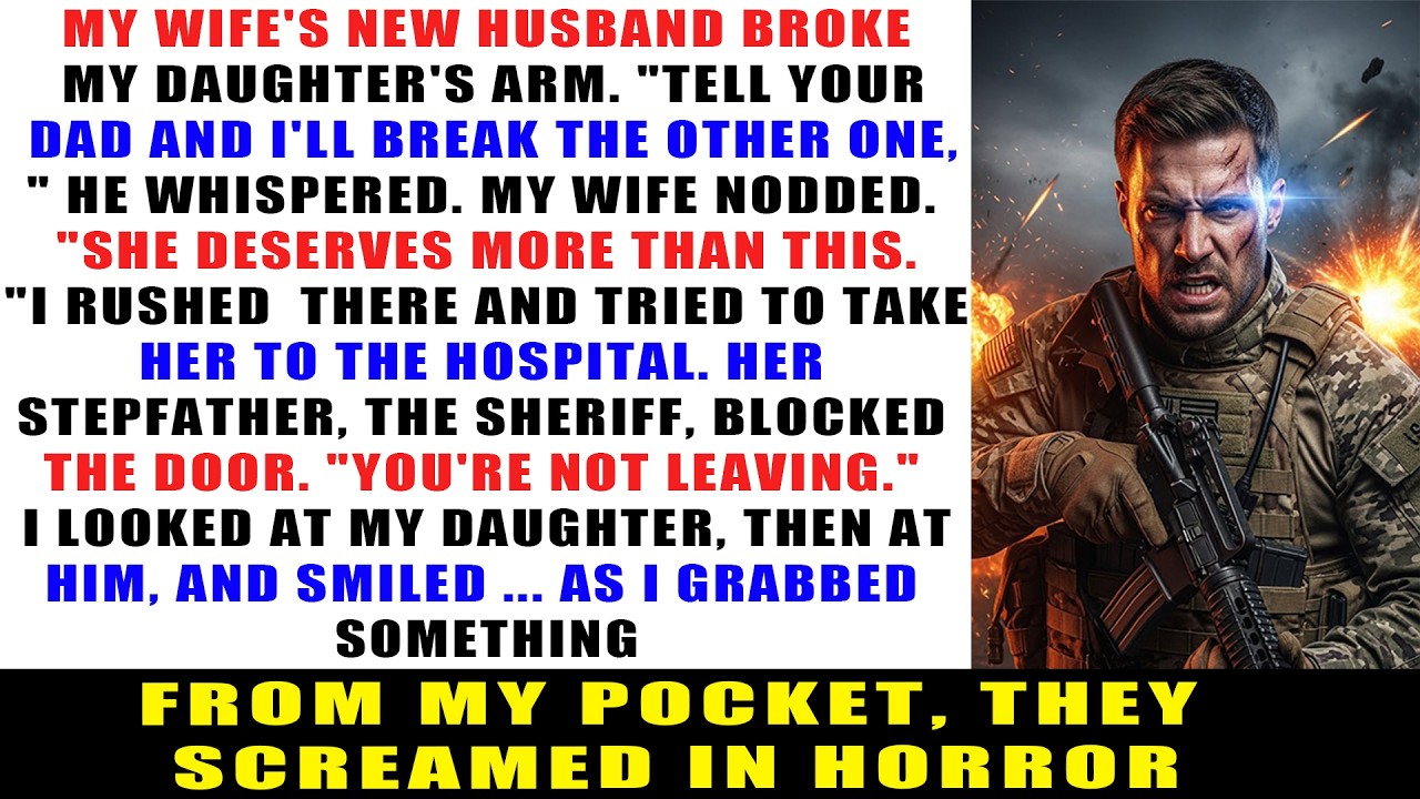 My Wife's New Husband Broke My Daughter's Arm And Blocked The Door — I Smiled and Did This