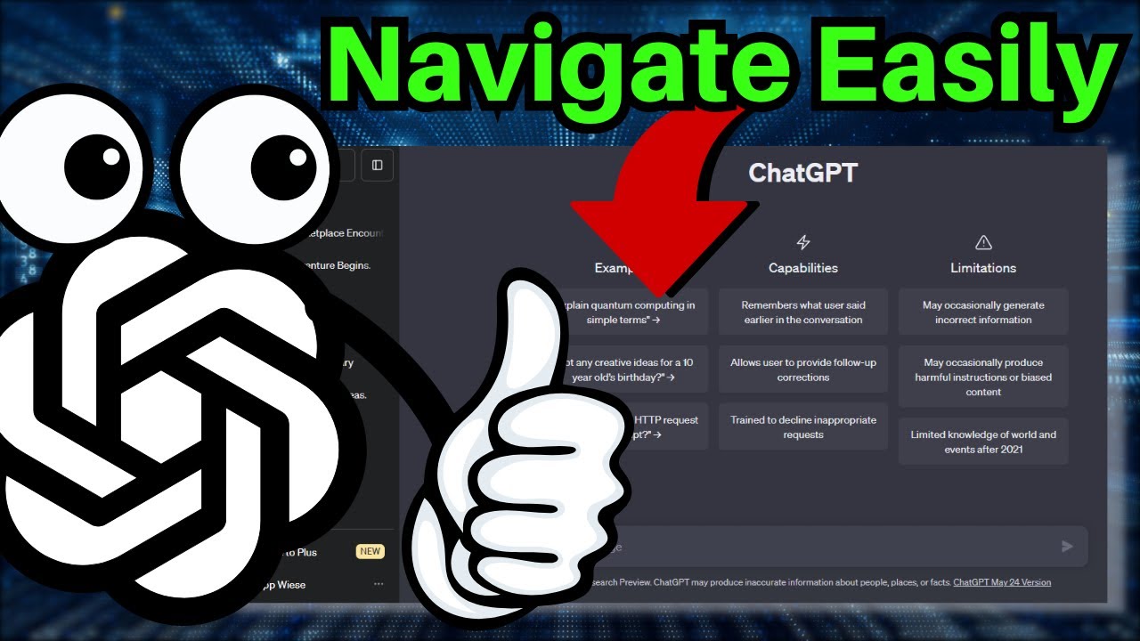 ChatGPT Interface Overview (Learning ChatGPT from Start to Finish)