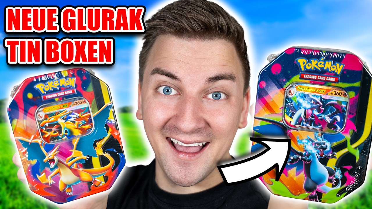 Lohnen sich die NEUEN Glurak Tin Boxen?! | Pokémon Booster Opening