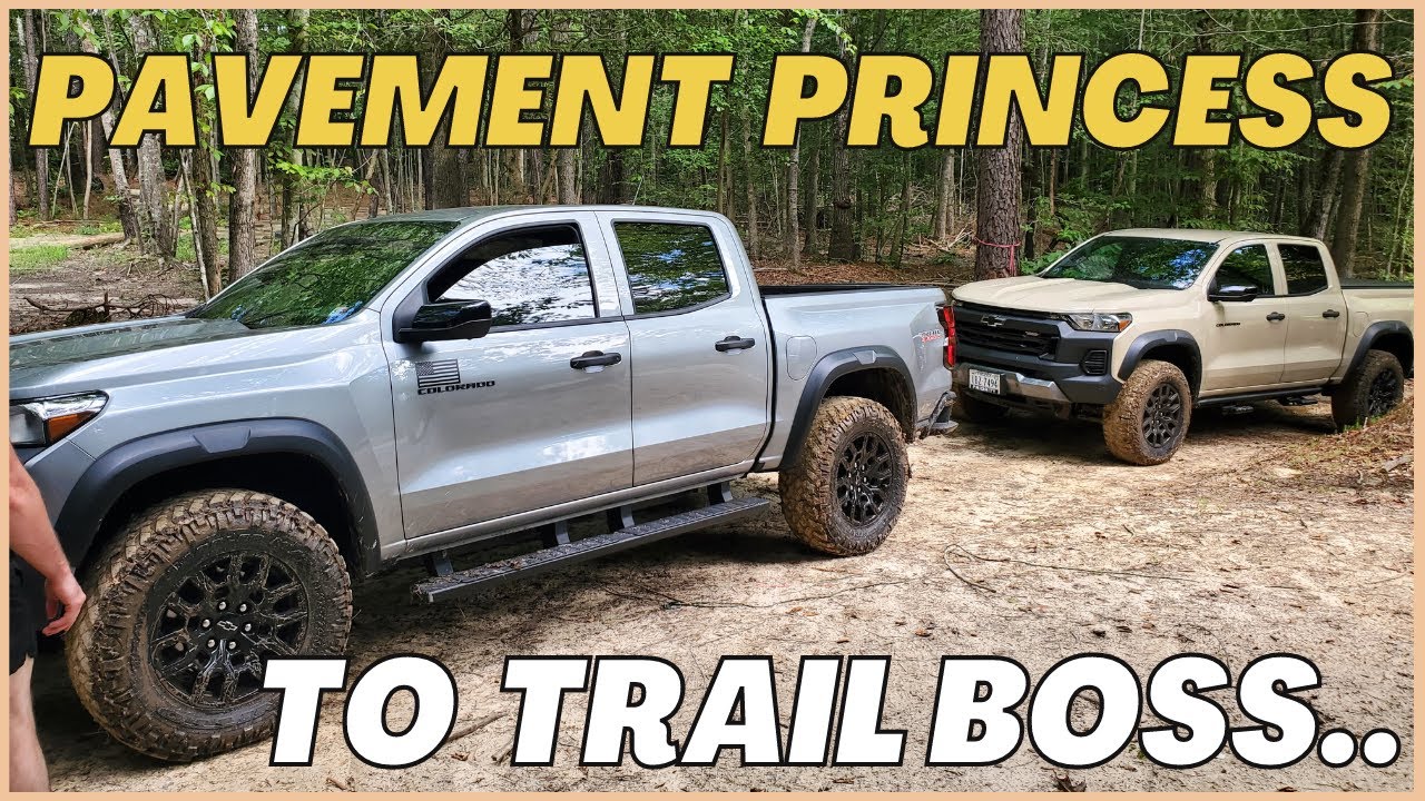 2023 CHEVY COLORADO TRAIL BOSS: OFF ROAD