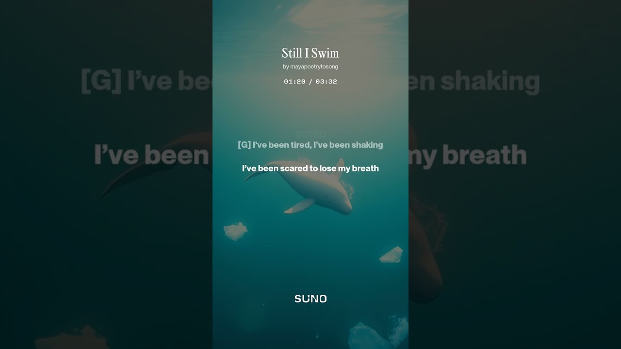 «Всё ещё я плаваю» — стихи майя, переложенные на песню: Живи, люби, смейся, музыка… образ жизни.