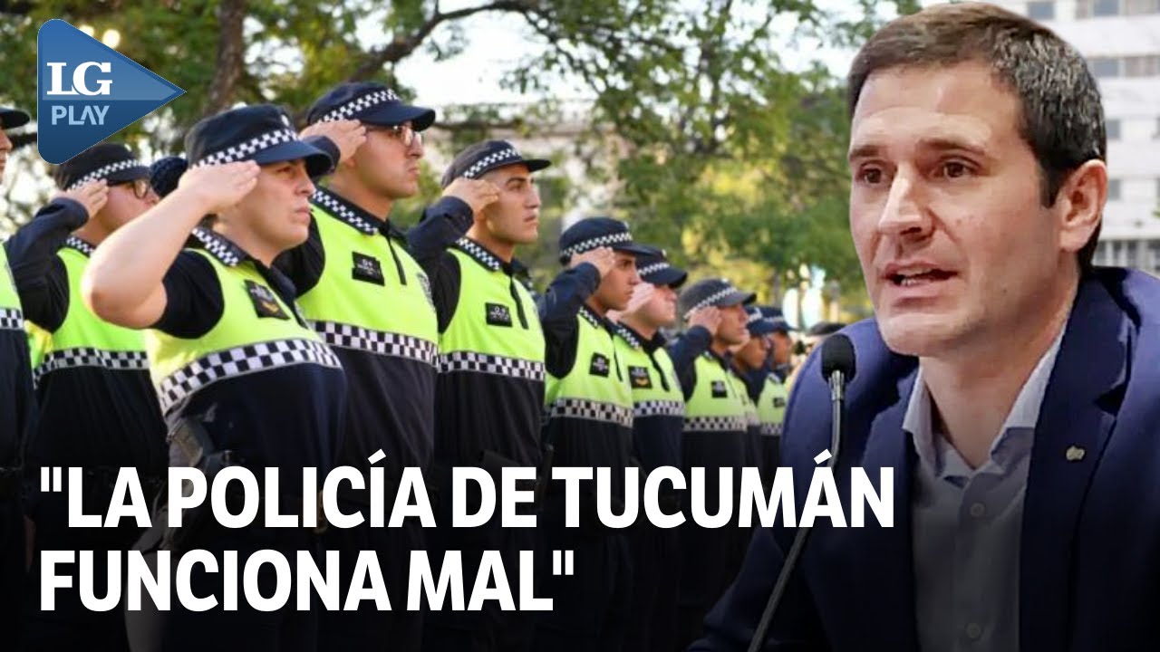 Federico Pelli: “la Policía de Tucumán funciona mal”