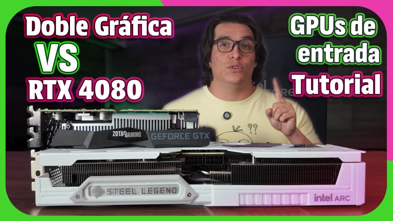 ¡Doble GPU en PC! - Tutorial - Suma tus tarjetas de entrada y supera a RTX 4080 - Byte de Tecnología