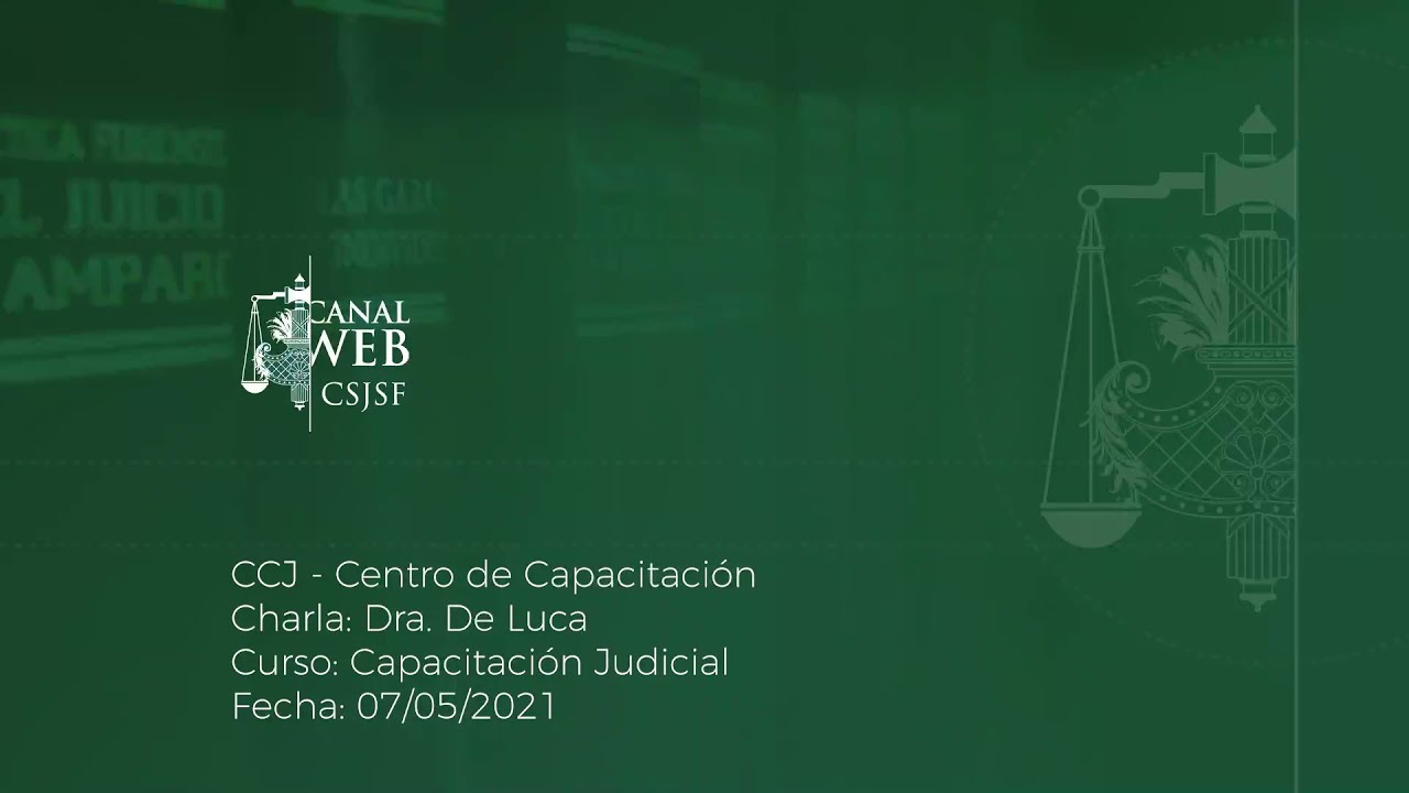 Curso  de Capacitación Judicial - Sede Rosario 2021