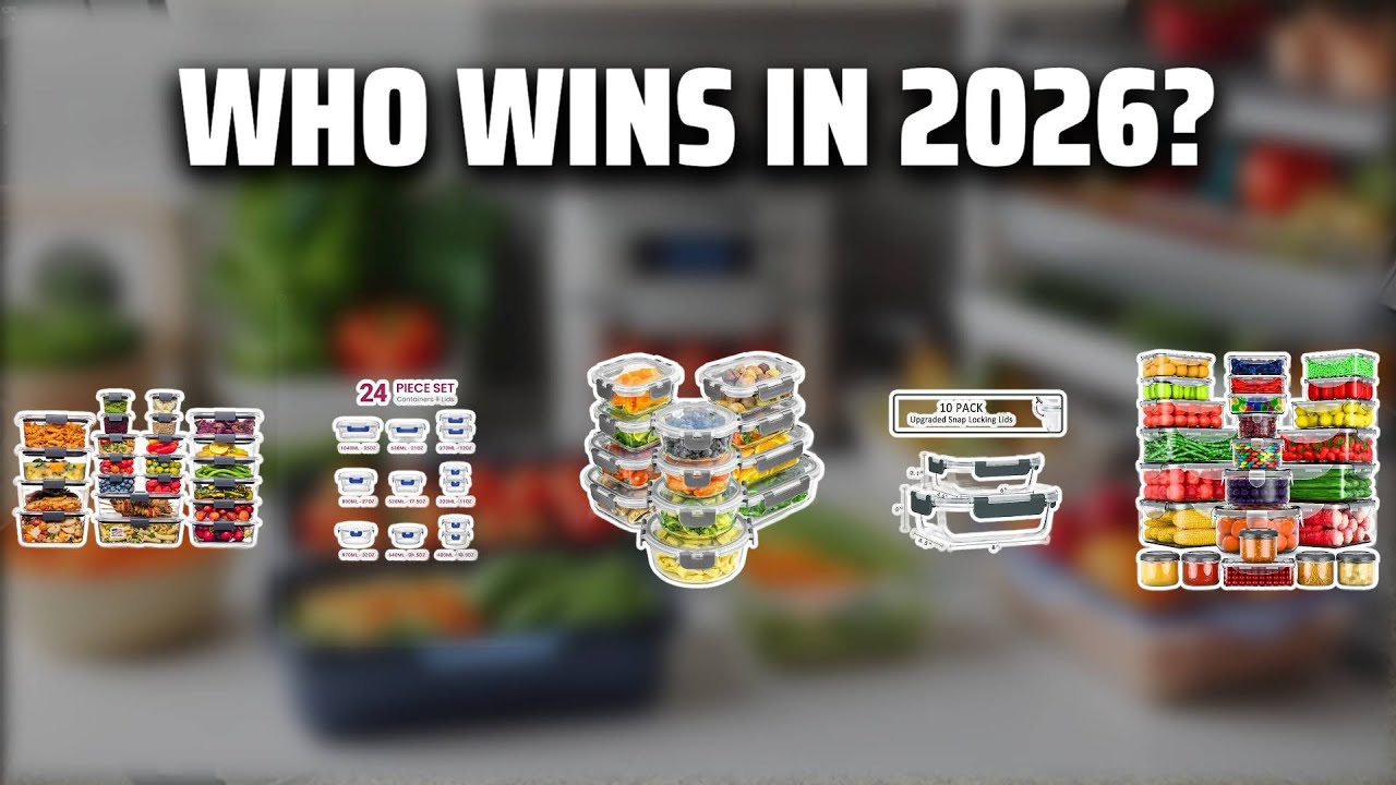 The Top 5 Best Food Safe Storage Containers in 2026 - Must Watch Before Buying!