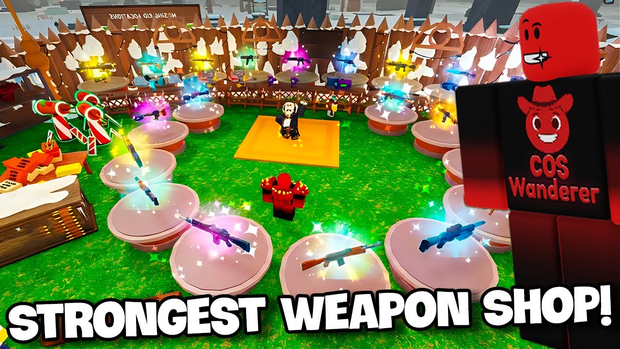 I Built the Strongest Weapon Shop in 99 Nights in a Forest