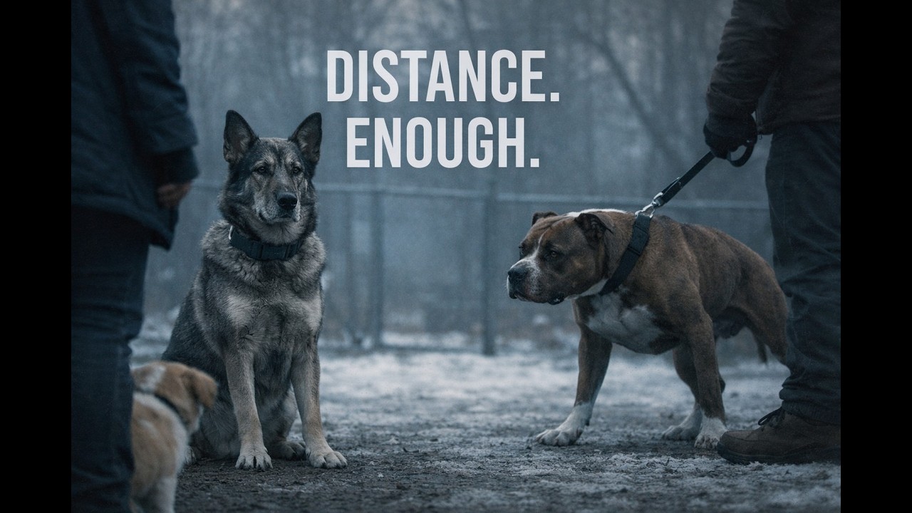 Distance. Enough. | A Tense Encounter in a Dog Park