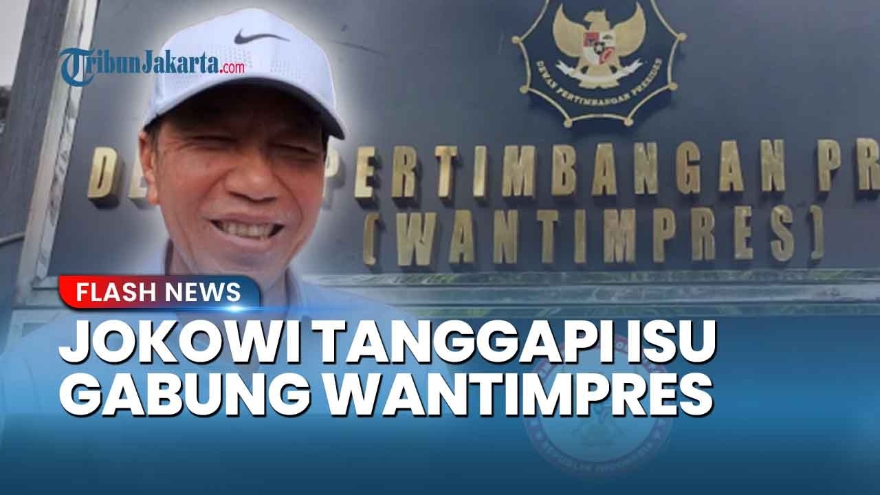 JOKOWI Tanggapi Soal Isu Gabung Wantimpres: Enggak lah, Saya di Solo Saja