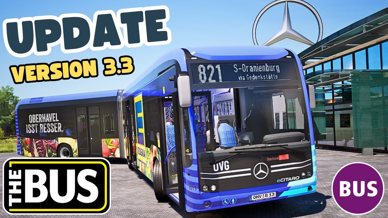 NEUES UPDATE 3.3! ⚠️ Das Spiel versinkt im Chaos! 😂 -  The Bus 🚌
