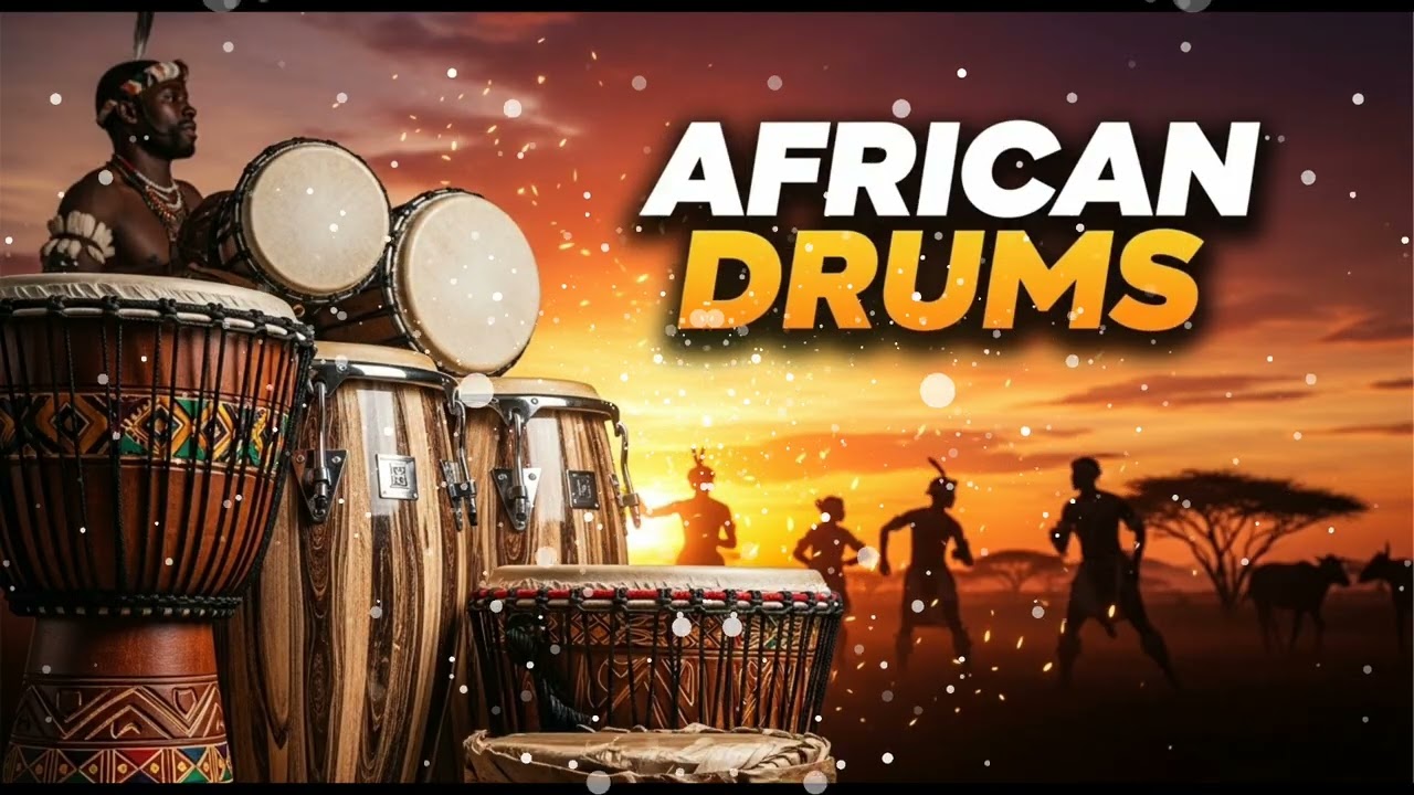 African Drums & Tribal Beats | Perfect for Safari & Adventure Videos