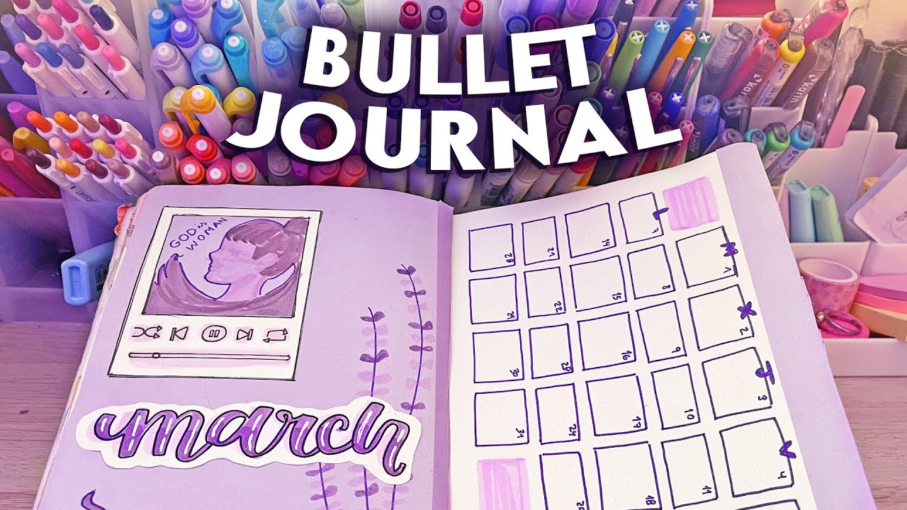 Bullet Journal MARZO 2022 Ideas para tu bujo | Karla Art