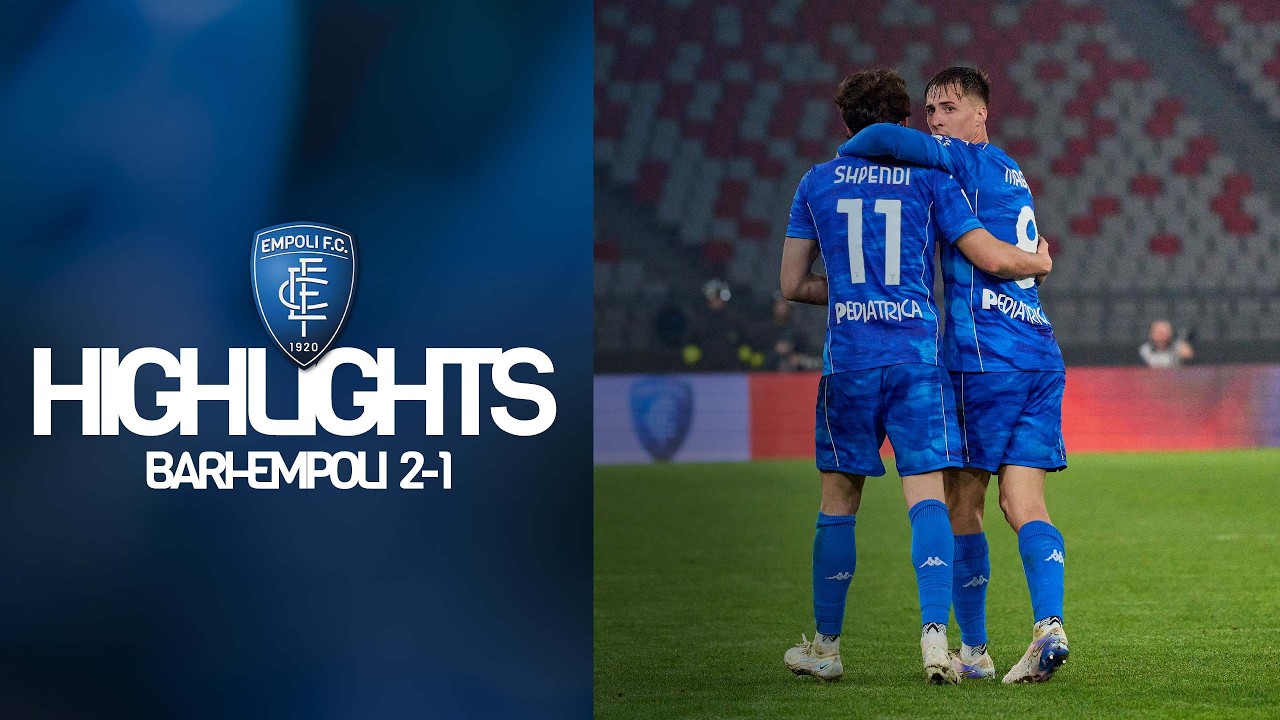 Gli highlights di Bari-Empoli 2-1