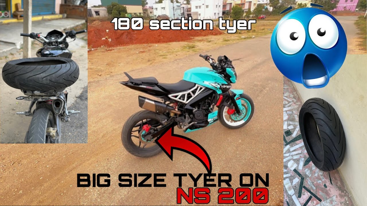 HOW TO FIX | NS 200 BIG SIZE TYER | TAMIL | 