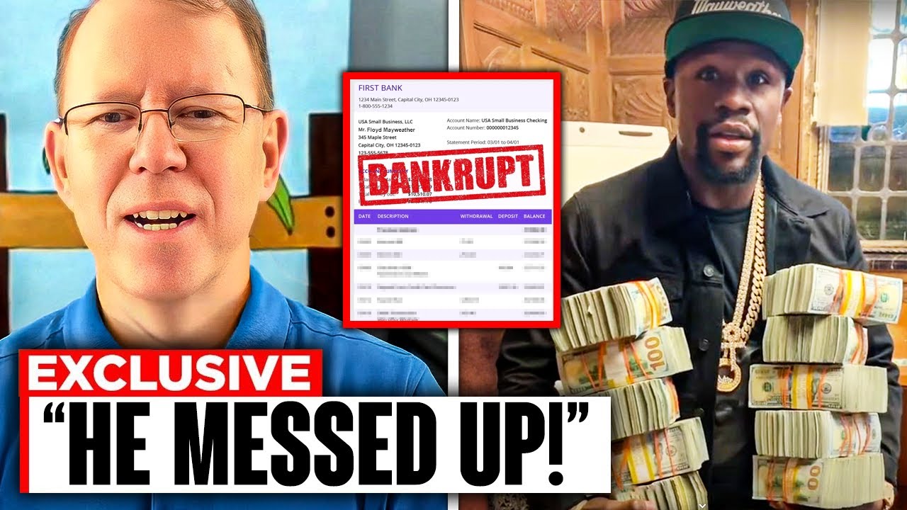 Floyd Mayweather&rsquo;s Accountant REVEALS How He Lost $500M in 6 Months &&nbsp;Went&nbsp;Bankrupt..