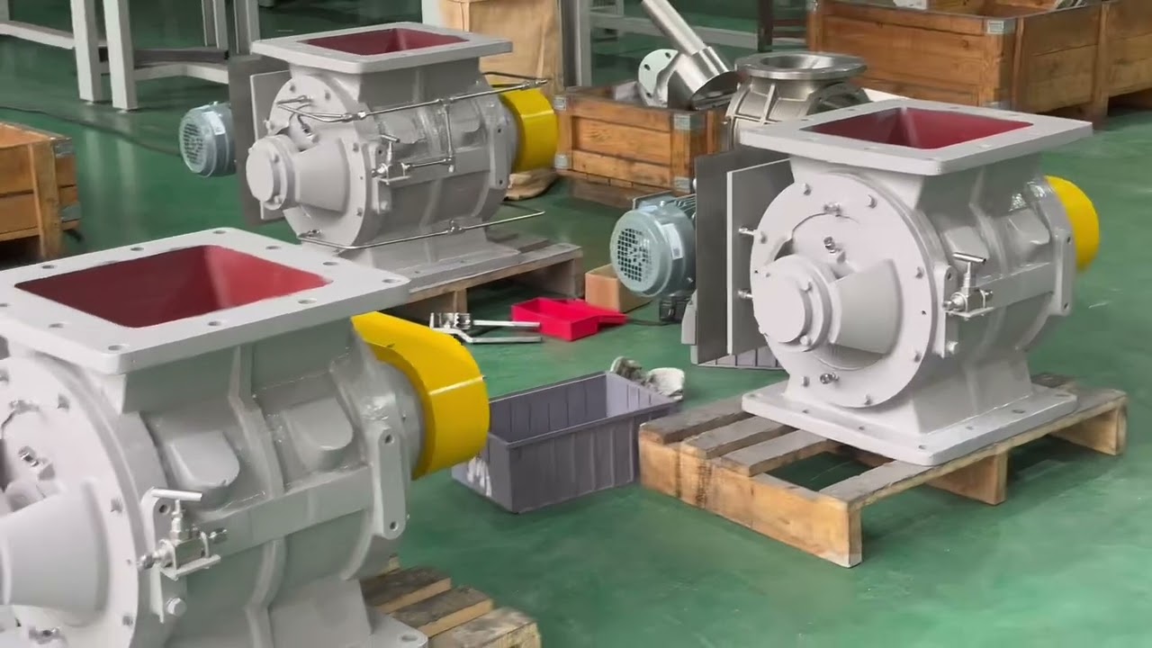 Rotary Valves for Seed Handling – Compaction & Rotor Wear