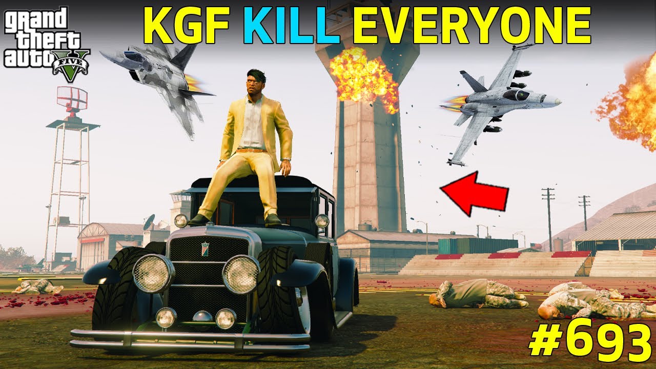 GTA 5 : KGF KILL EVERYONE END OF LESTER SPECIAL EPISODE | GTA 5 GAMEPLAY #693