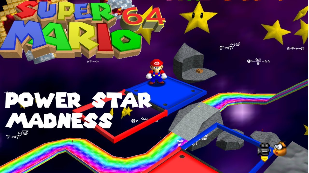 Super Mario 64 – Power Star Madness | Custom Levels Highlights