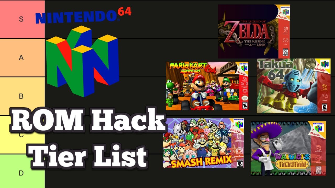 Nintendo 64 ROM Hack Tier List