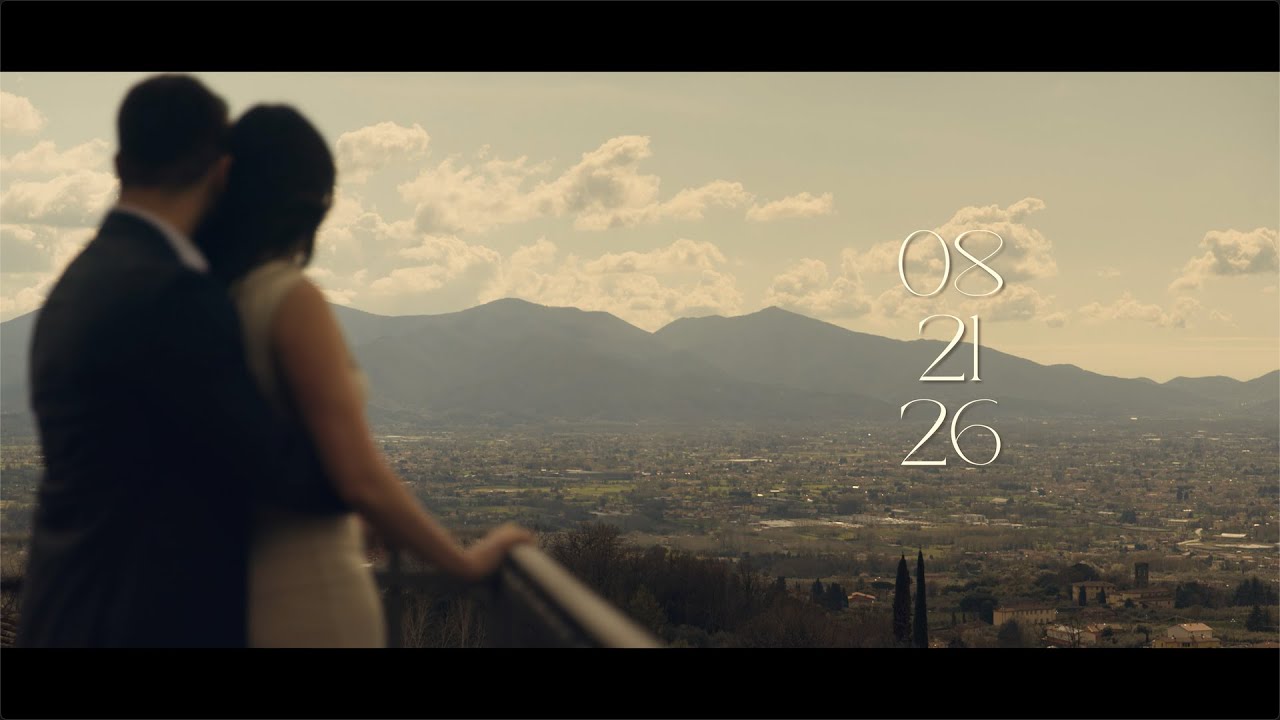 Save The Date | Ryan & Vanessa Tuscany, Italy
