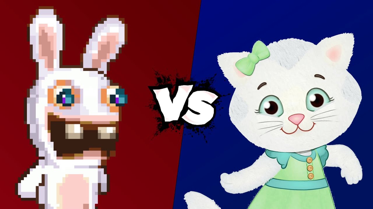 MUGEN Battle - Rabbid vs Katerina Kittycat