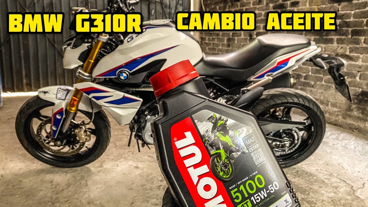 BMW G 310 R GS Cambio de Aceite
