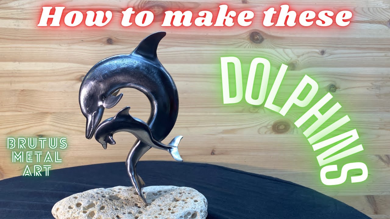 How to make these Metal Art Dolphins .