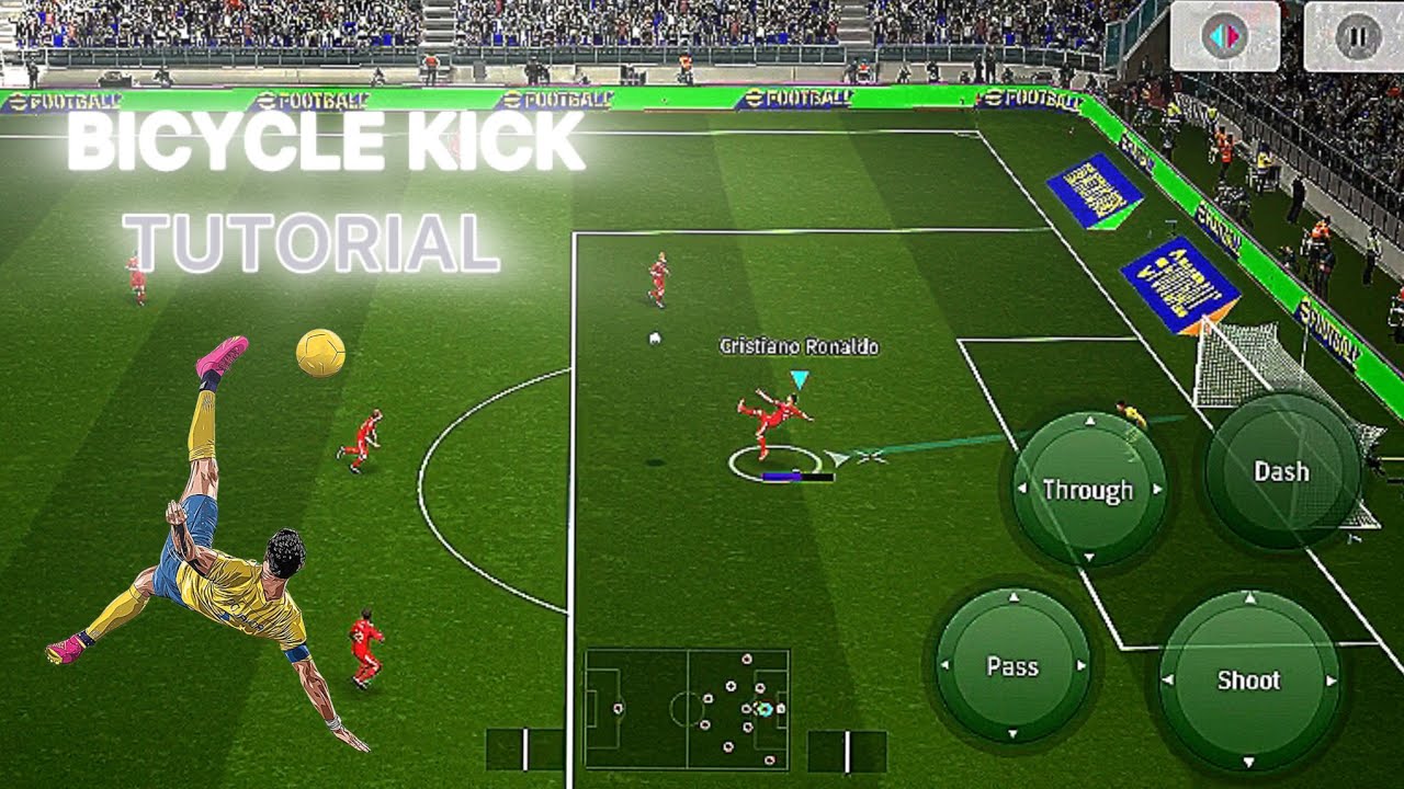 How to Master the Bicycle Kick in eFootball 2026 Mobile : Step-by-step Tutorial