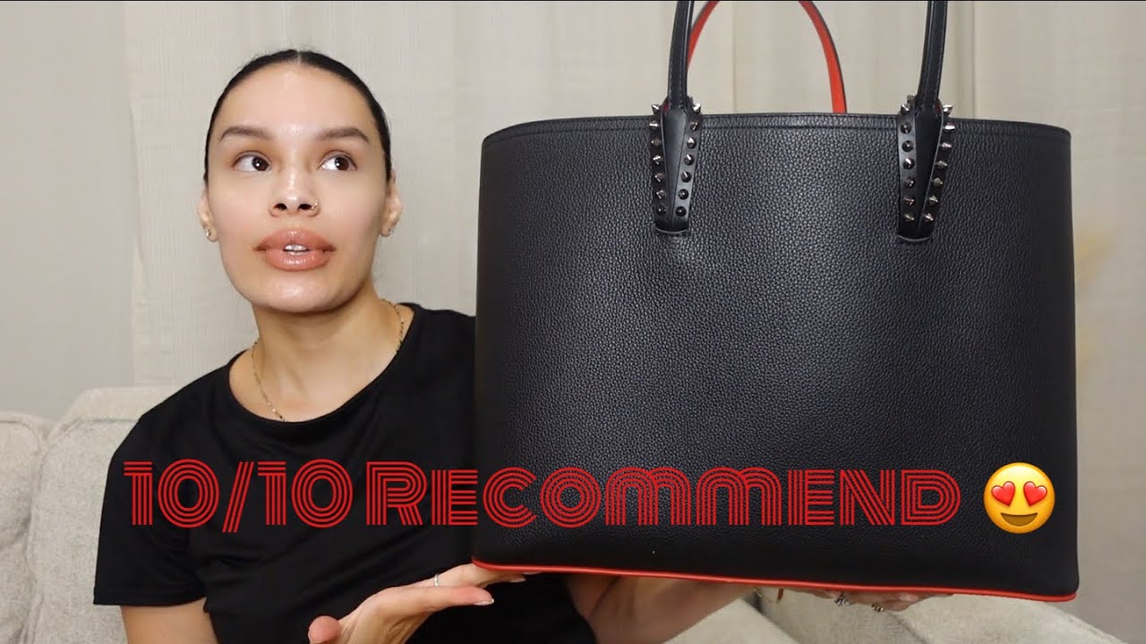 Christian Louboutin Cabata Tote Bag Review!!