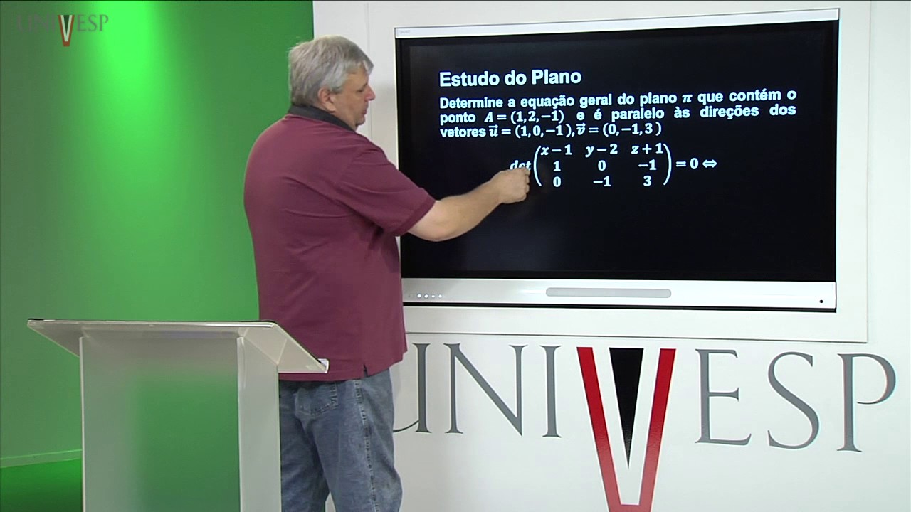 Geometria Analítica e Álgebra Linear - Aula 08 - Estudo do Plano