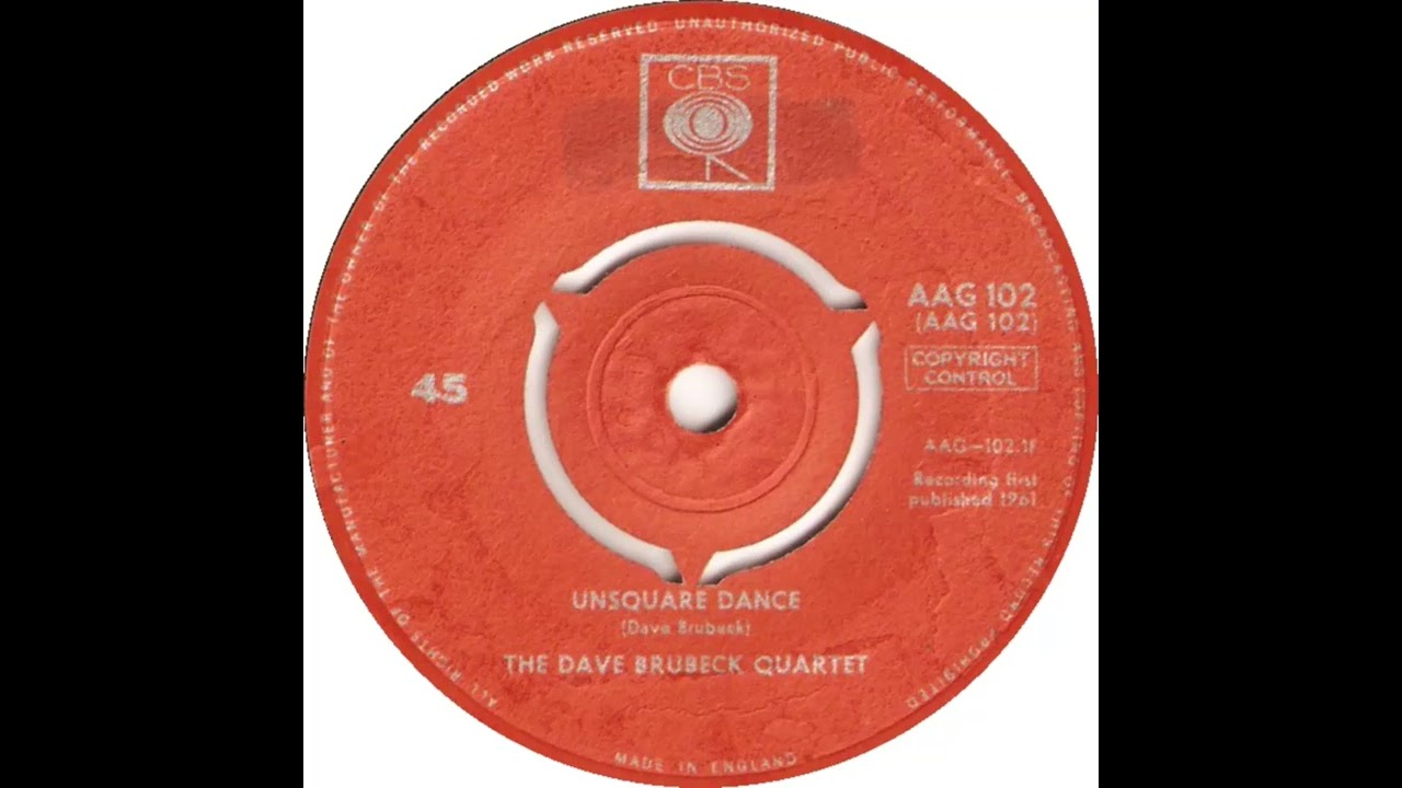 UK New Entry 1962 (113) Dave Brubeck Quartet - Unsquare Dance