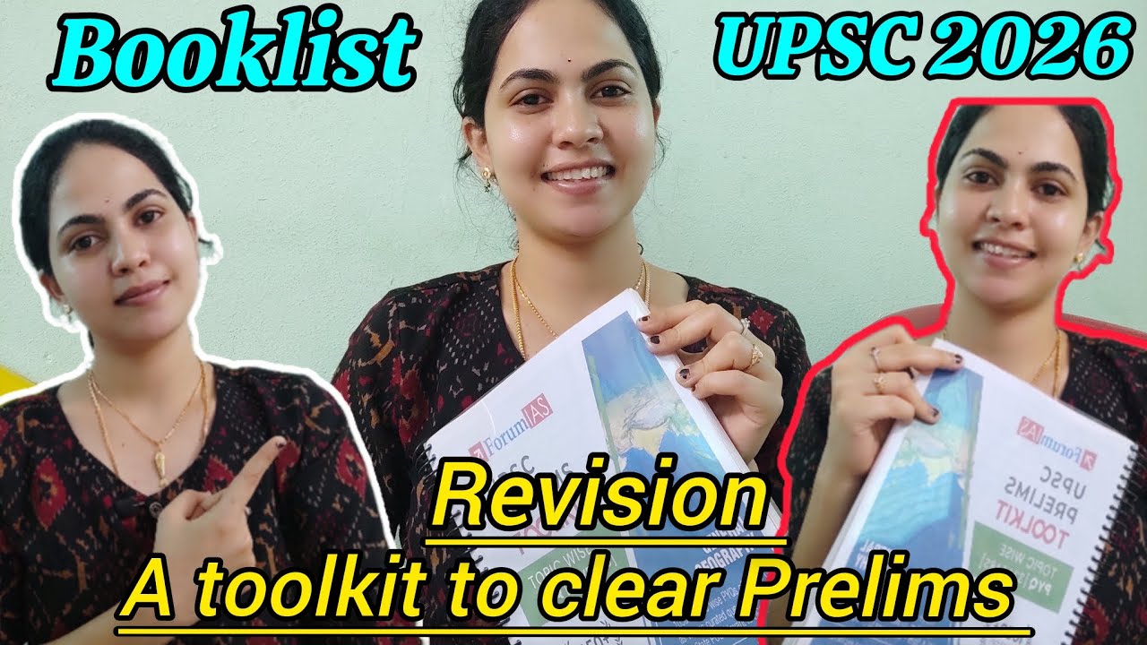 UPSC PRELIMS 2026 Toolkit|Clear this Exam with this Booklist #upsc 