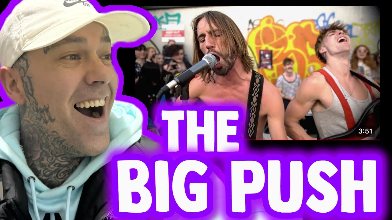 Rapper FIRST TIME REACTION to The Big Push - Paint It Black (The Rolling Stones Cover)