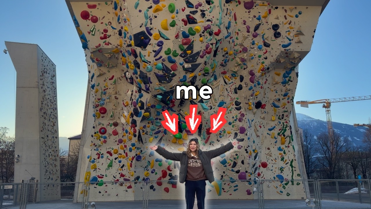 Training in the most famous climbing gym in the world