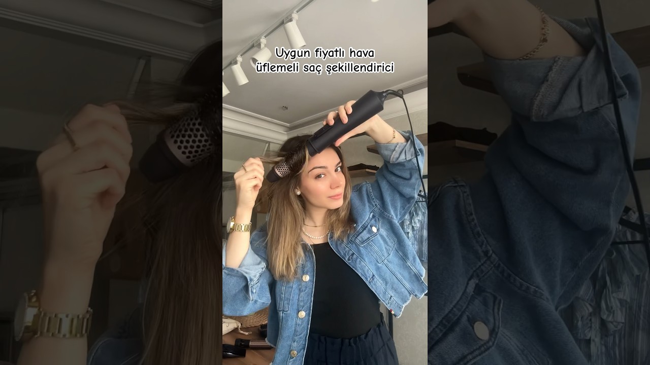 Uygun Fiyatlı Hava Üflemeli Saç Şekillendirici Denedim ! ✨💇🏻‍♀️
