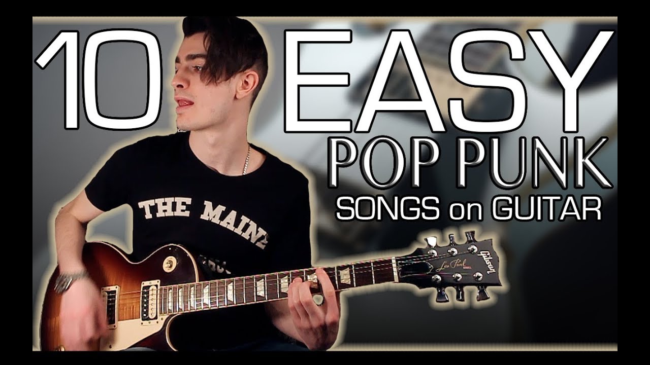 10 Easy Pop Punk Songs To Learn on Guitar w/ Tabs