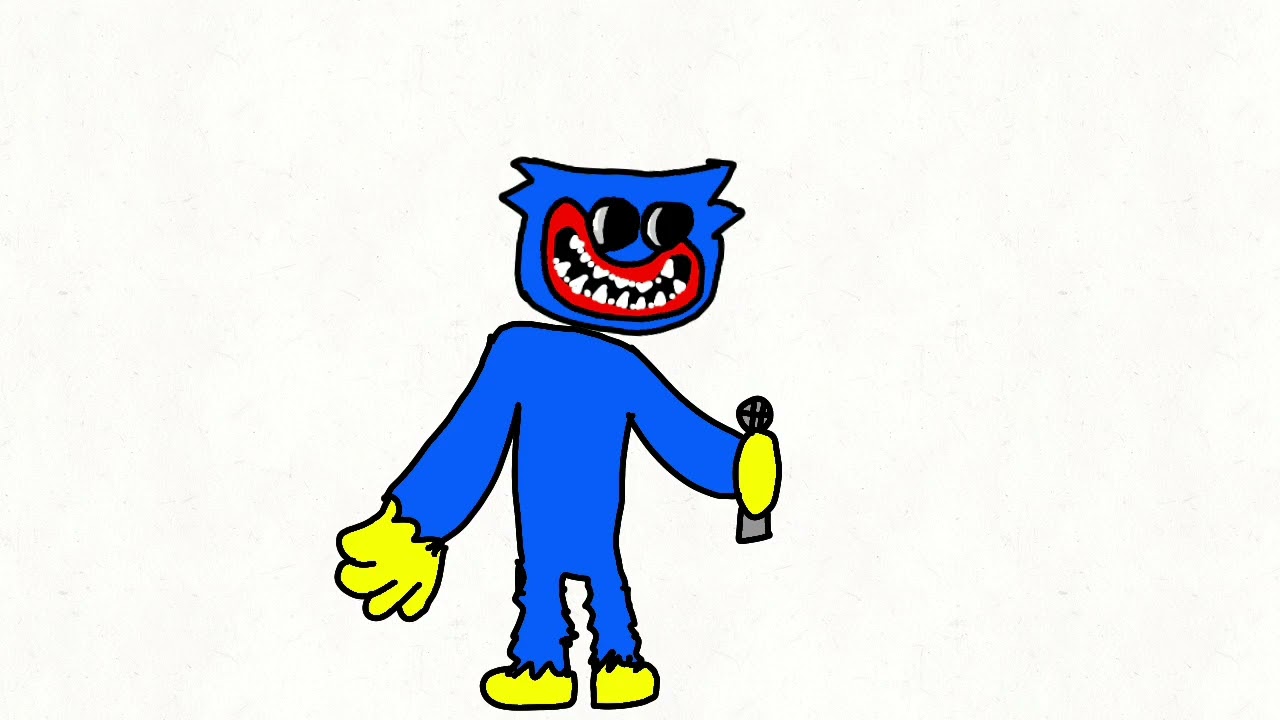 huggy wuggy phase 2 animation