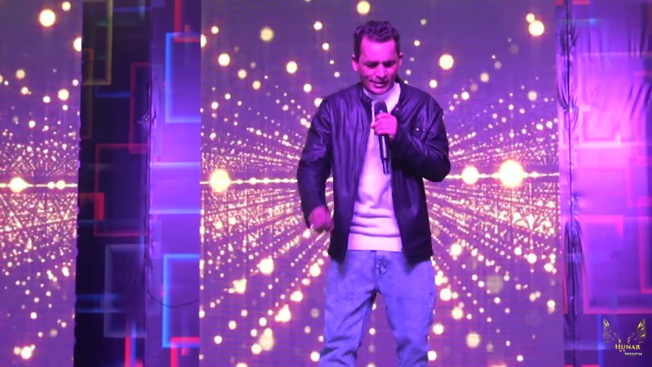 Vinit Saxena Singing performance Hkm Hunar Ka Manch Season 2 Tv Reality Show 2025