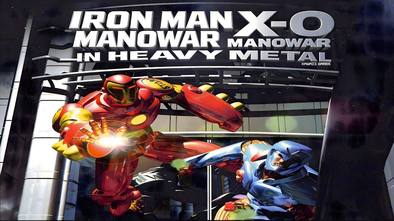 Iron Man and X-O Manowar in Heavy Metal | PS1 | 4K60ᶠᵖˢ UHD🔴 | Longplay Walkthrough Full Movie Game