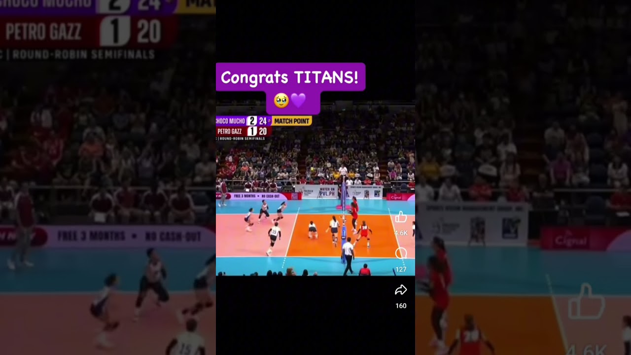 Titans bound to finals again. Congrats Choco Mucho Flying Titans💜💜💜💜💜