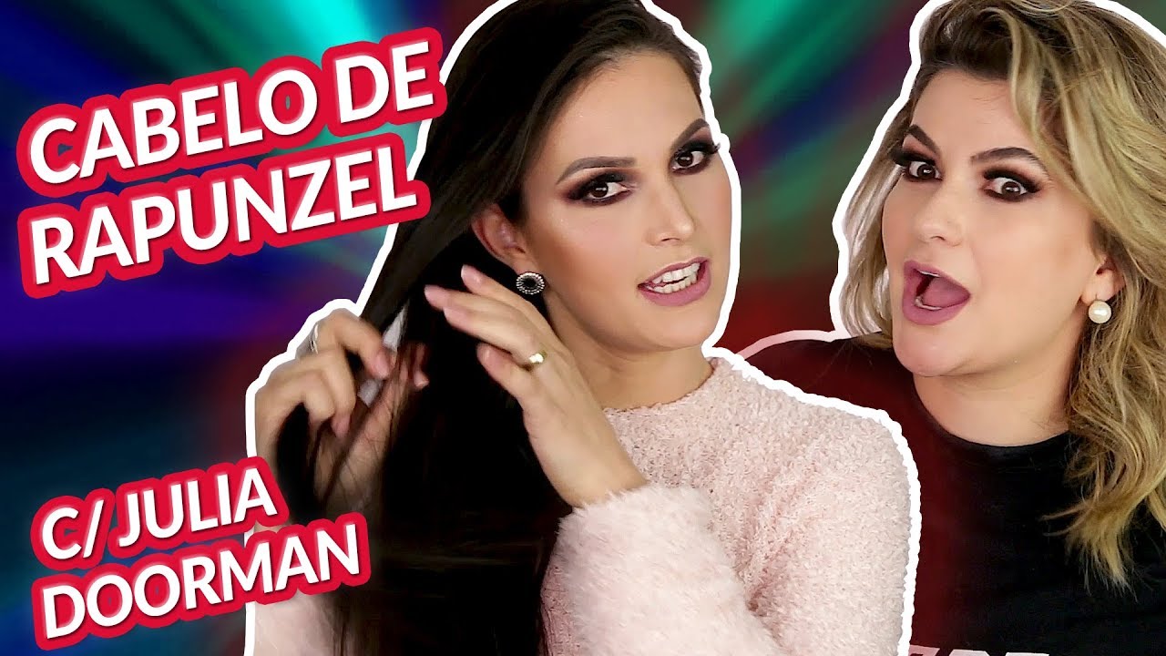 COMO FAZER O CABELO CRESCER RÁPIDO COM JULIA DOORMAN E ALICE SALAZAR