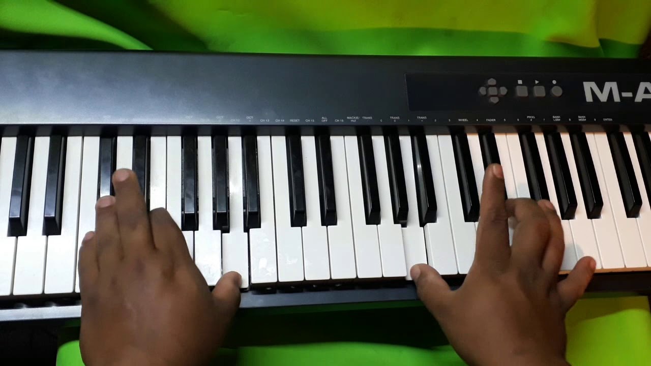 JESUS ESTA PASANDO POR AQUI (TUTORIAL TECLADO)