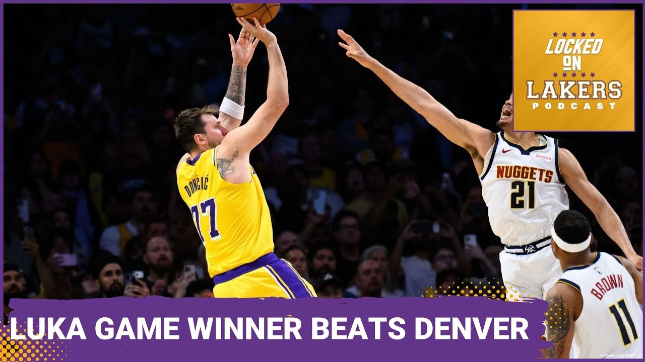 LUKA DONČIĆ GAME WINNER Pushes Lakers Past Nuggets in OT, 127-125