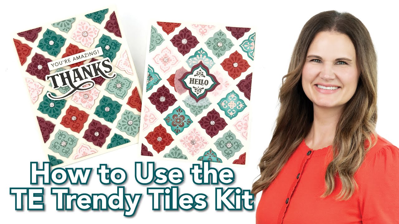 Introducing the Trendy Tiles Card Making Kit