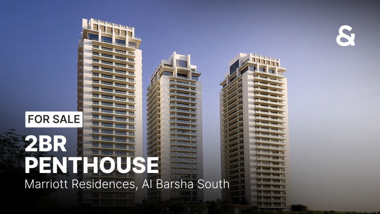 For Sale | 2BR Penthouse | Marriott Residences, Dubai Science Park - Al Barsha