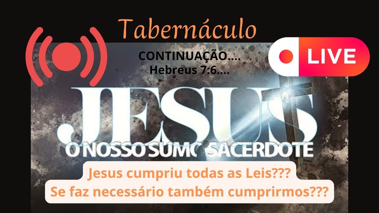 Jesus cumpriu todas as Leis??? Se faz necessário também cumprirmos???