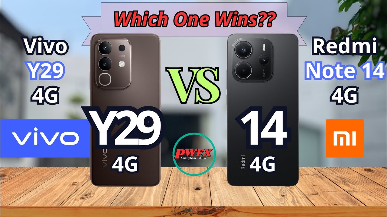 🔴Vivo Y29 4G atau Redmi note 14 4G ⁉️ Ini Perbandingan Lengkapnya!