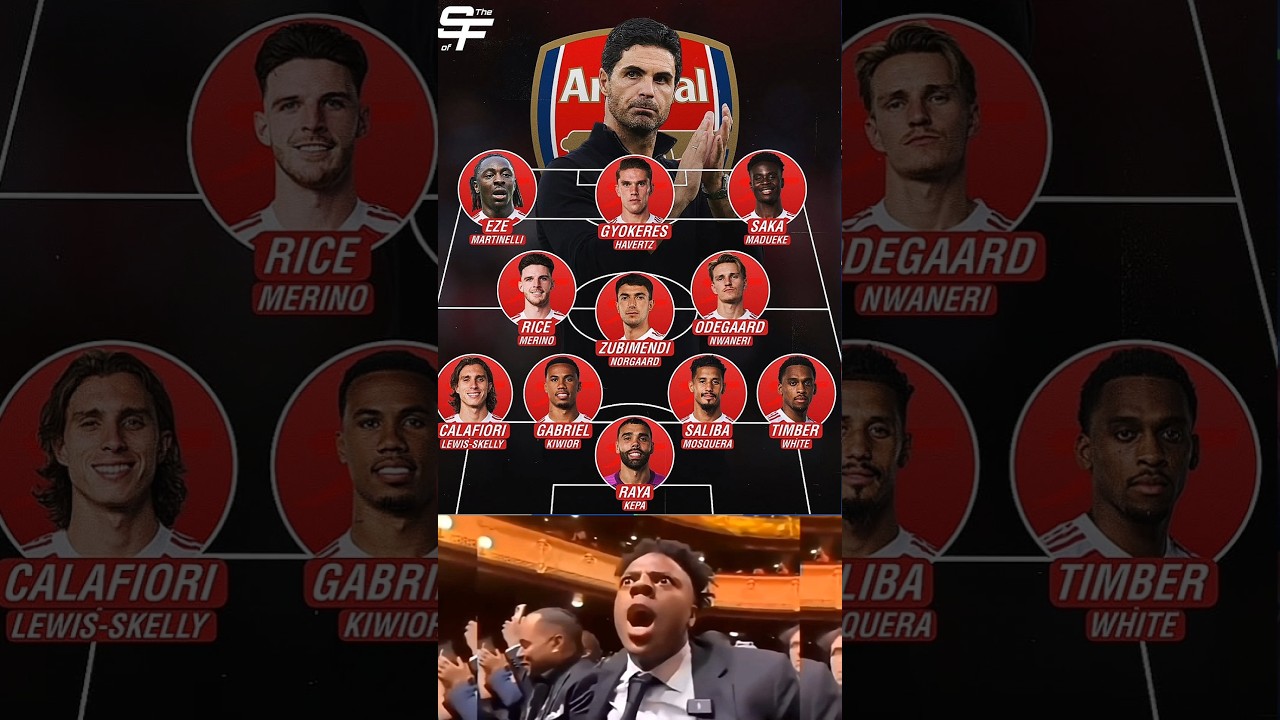 Arsenal 2025/26 XI 🔴 Arteta&rsquo;s Dream Future Team
