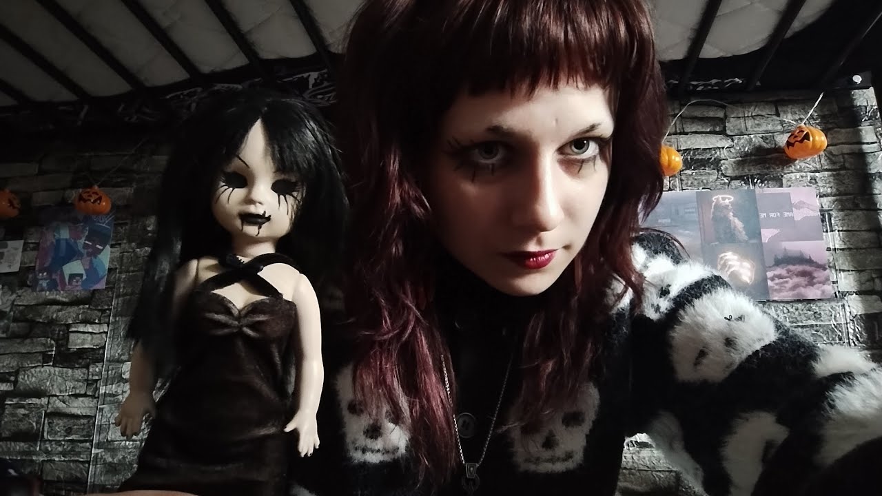 Обзор: кастом ООАК кукла Living dead dolls Эльвира 