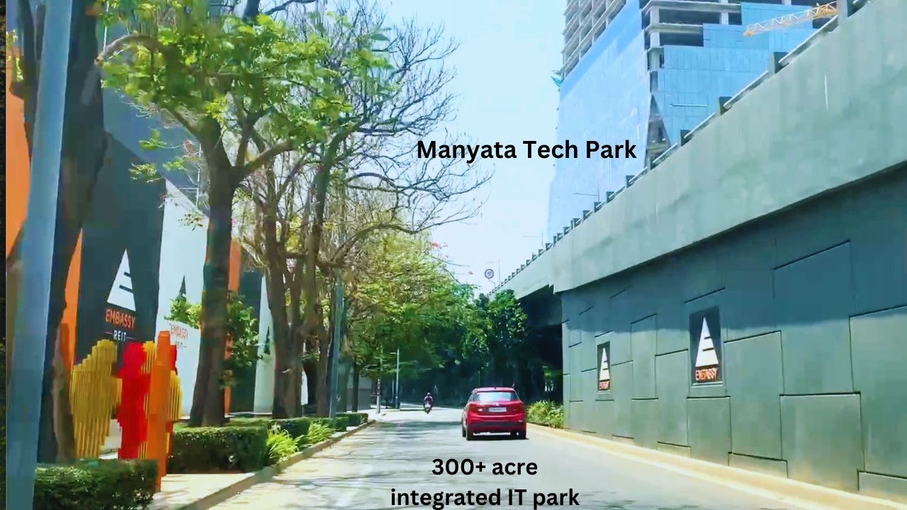 300+ acre integrated IT park in North Bangalore | Manyata Tech Park